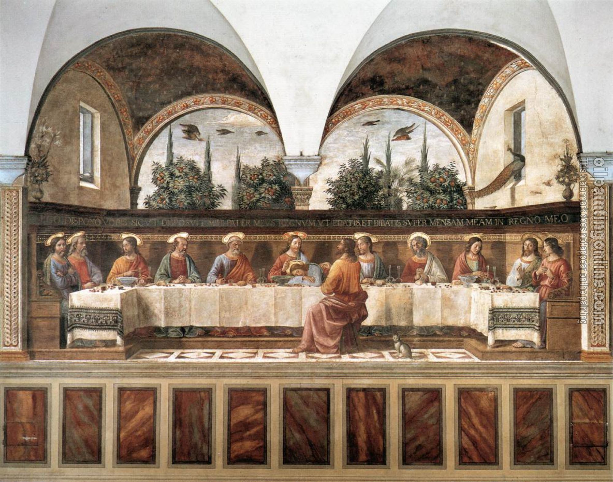 Ghirlandaio, Domenico - Last Supper 3